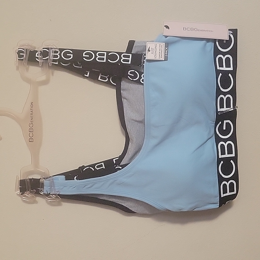 BCBG 2PCK SPORT BRA(M)